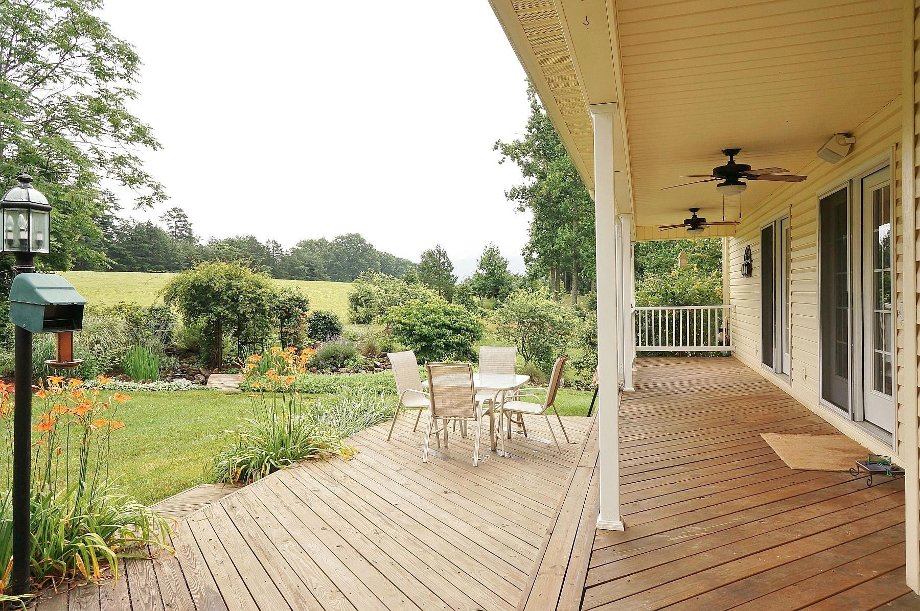 25 Claybrook Court Blue Ridge, VA 24064 - Photo 43 of 81 a view of a patio with a yard