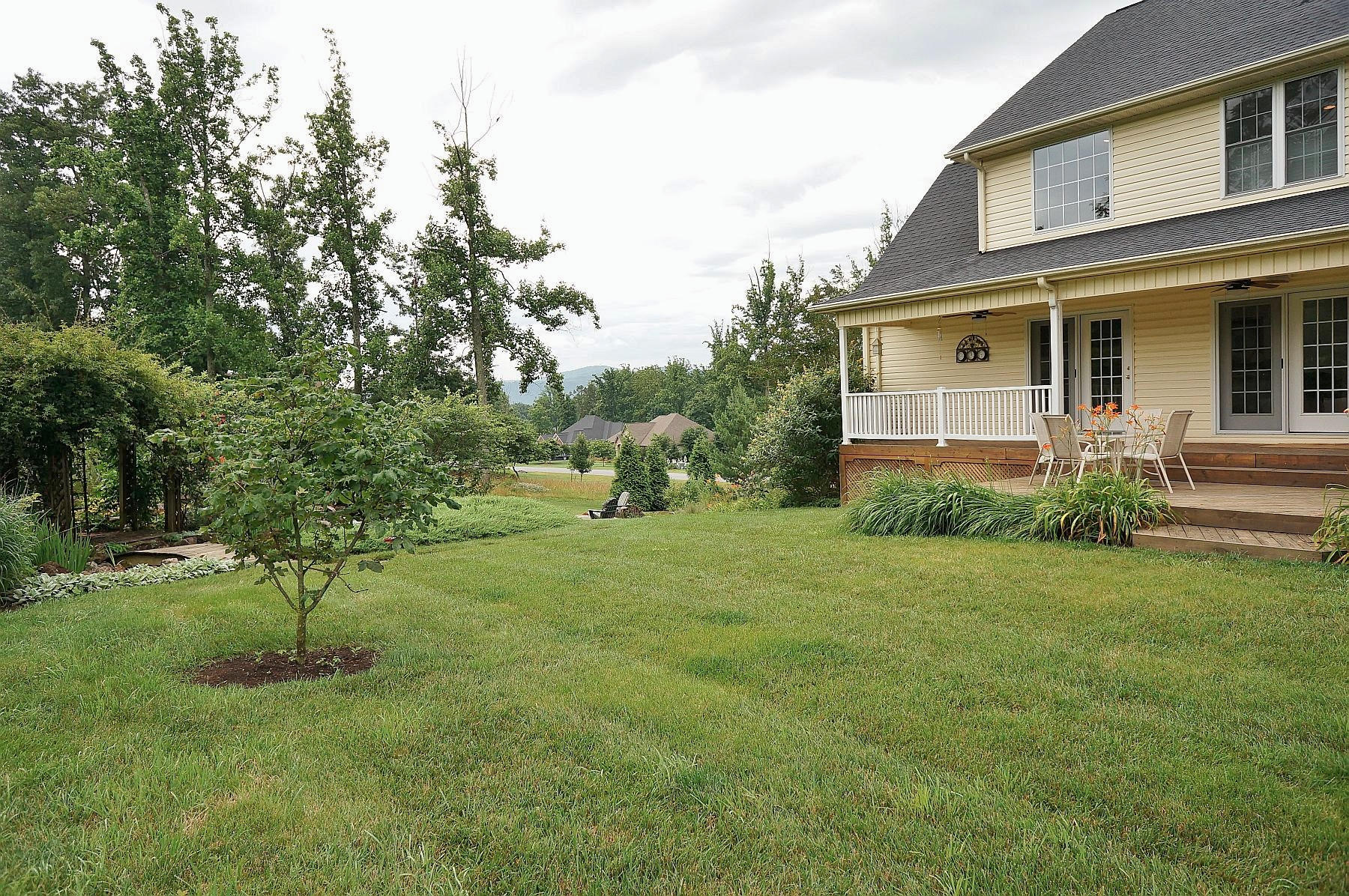 25 Claybrook Court Blue Ridge, VA 24064 - Photo 74 of 81 a view of a house with a backyard