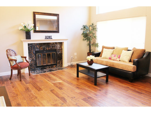 712 Superior Road Milpitas, CA 95035 - Photo 5 of 20 a living room with furniture and a fireplace