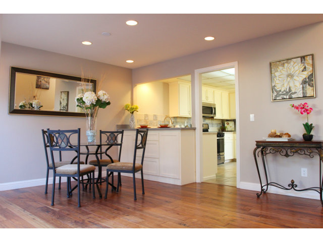 712 Superior Road Milpitas, CA 95035 - Photo 7 of 20 a view of a dining room with furniture and wooden floor