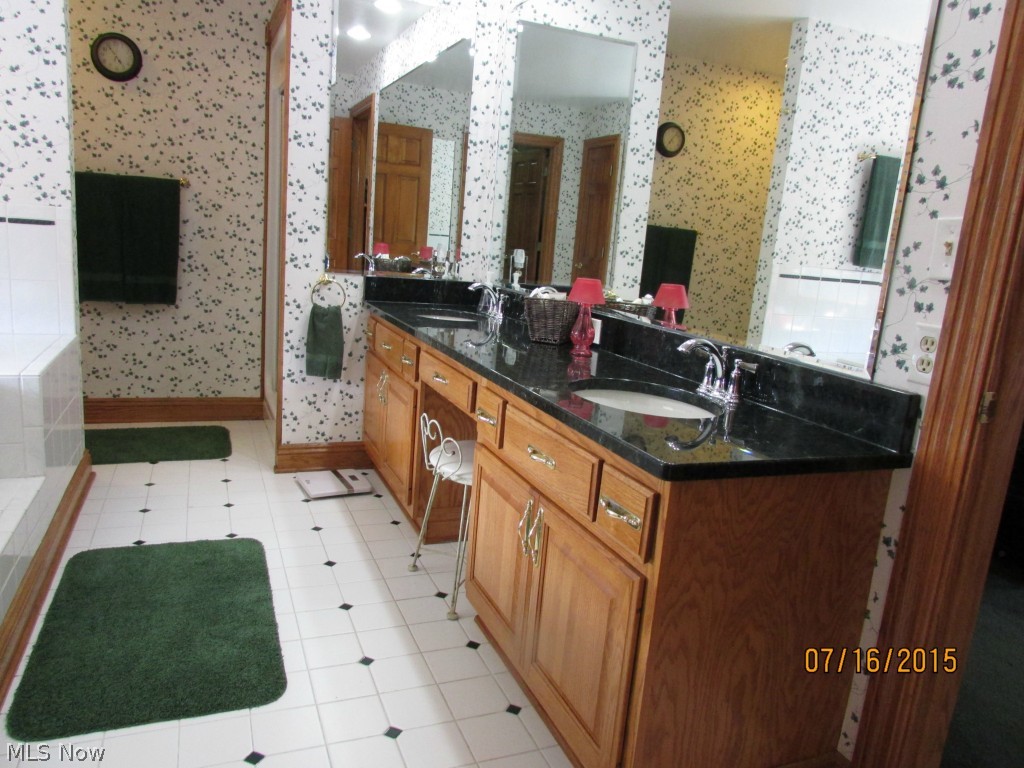 4645 Rock Spring Road Ravenna, OH 44266 - Photo 23 of 25 The granite counter tops and double sink making getting ready a breeze.