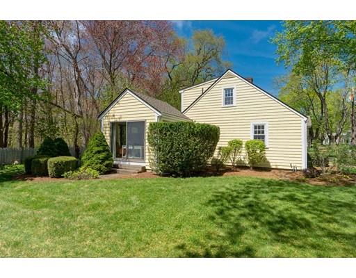 37 Downing Street Hingham, MA 02043 - Photo 19 of 20 a front view of a house with a garden