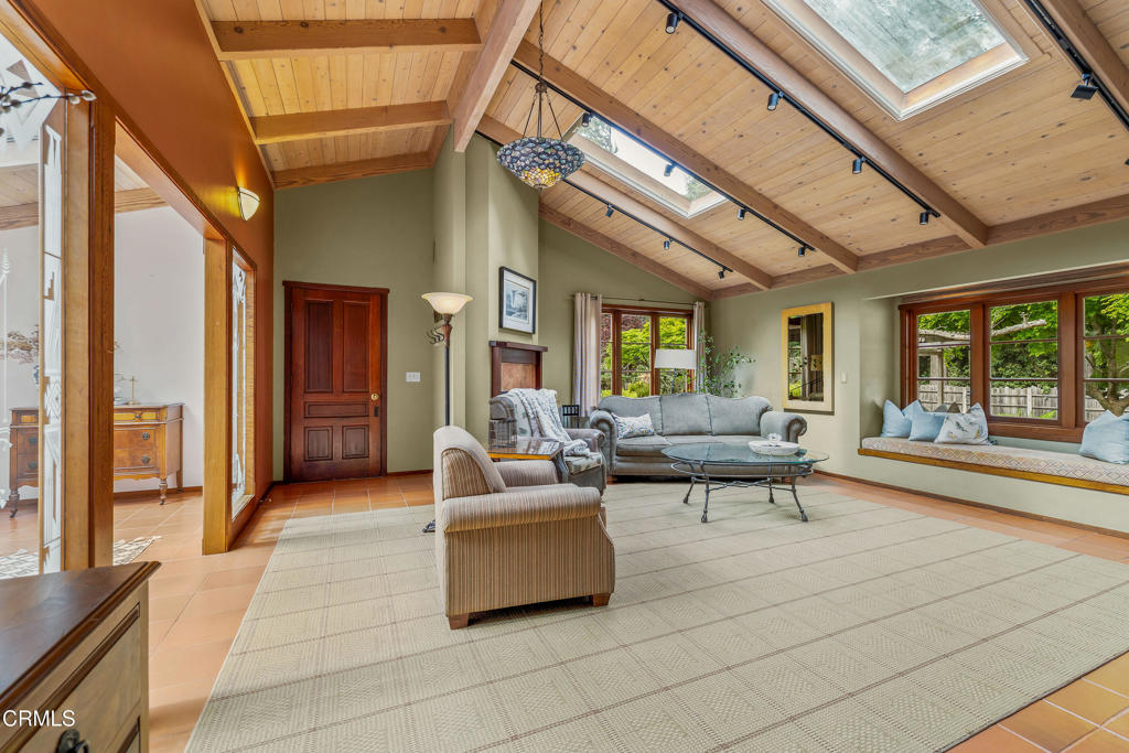 32450 Simpson Lane Fort Bragg, CA 95437 - Photo 9 of 54 a balcony with furniture and a potted plant