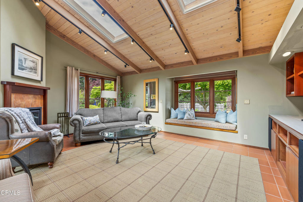 32450 Simpson Lane Fort Bragg, CA 95437 - Photo 10 of 54 a living room with furniture and a fireplace