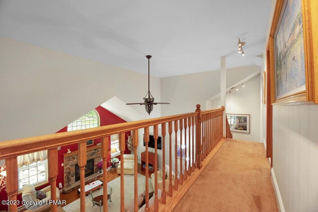 105 Alford Court Bushkill, PA 18324 - Photo 29 of 64 a view of a hallway with stairs