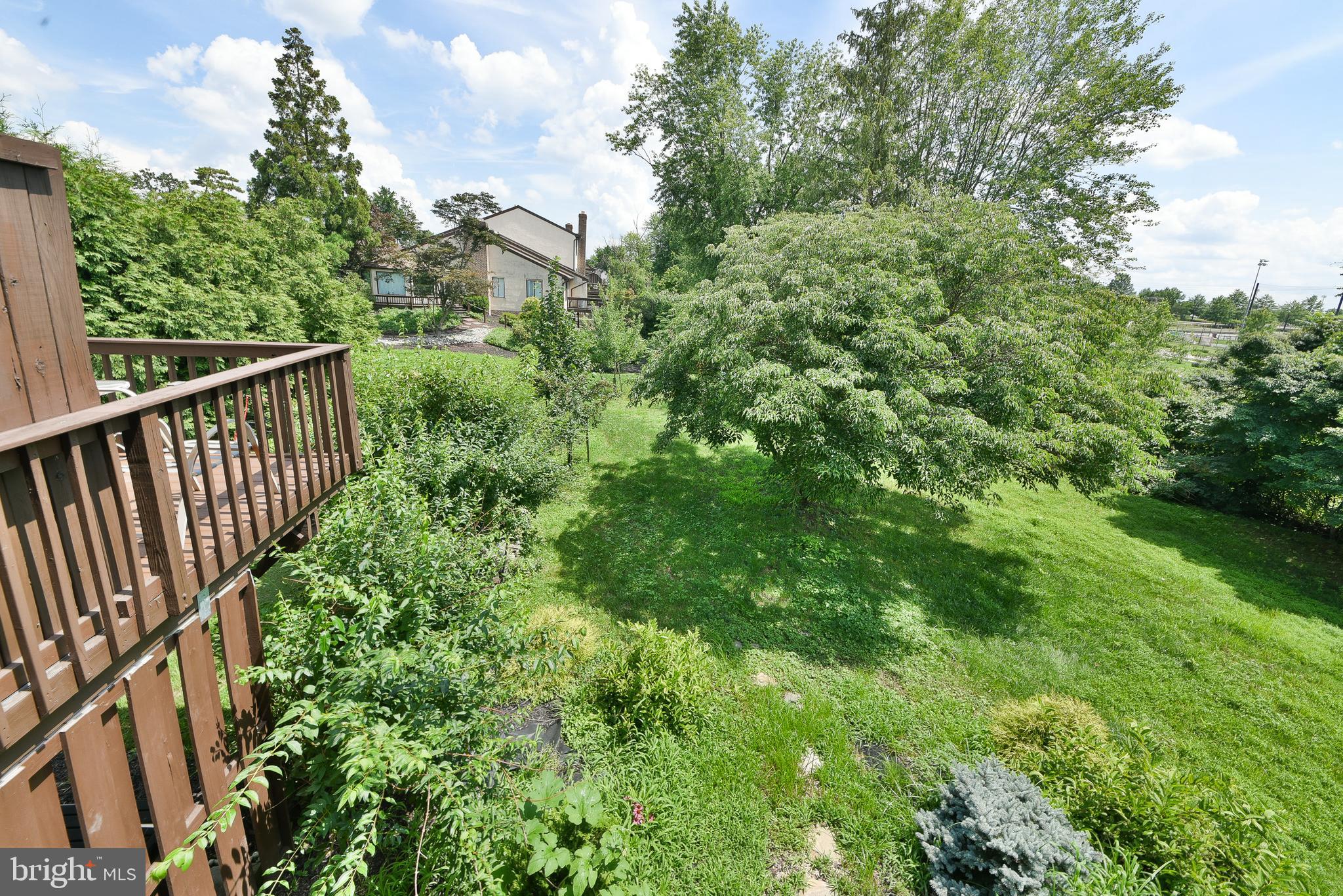 3403 Honey Run Road Ambler, PA 19002 - Photo 35 of 35 a view of a garden from a balcony