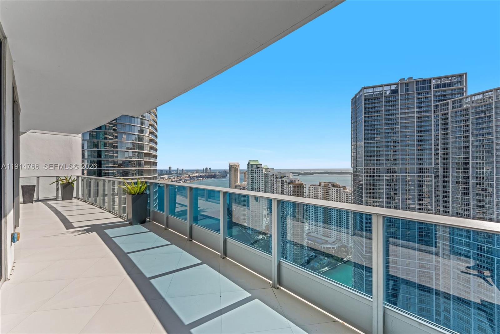 200 Biscayne Blvd Way, Unit 4408 Miami, FL 33131 - Photo 3 of 36 a view of balcony with city view