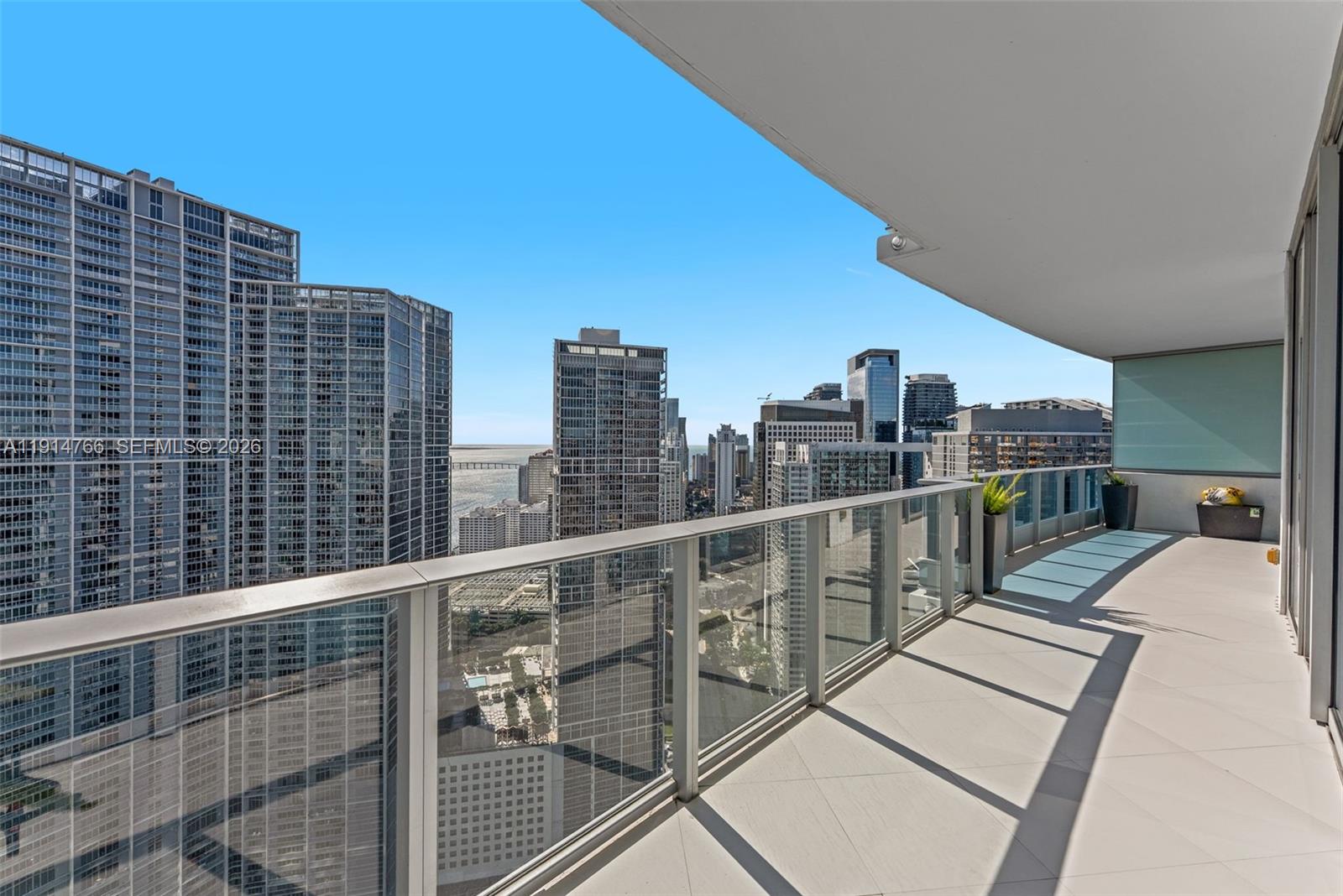 200 Biscayne Blvd Way, Unit 4408 Miami, FL 33131 - Photo 5 of 36 a view of balcony with city view