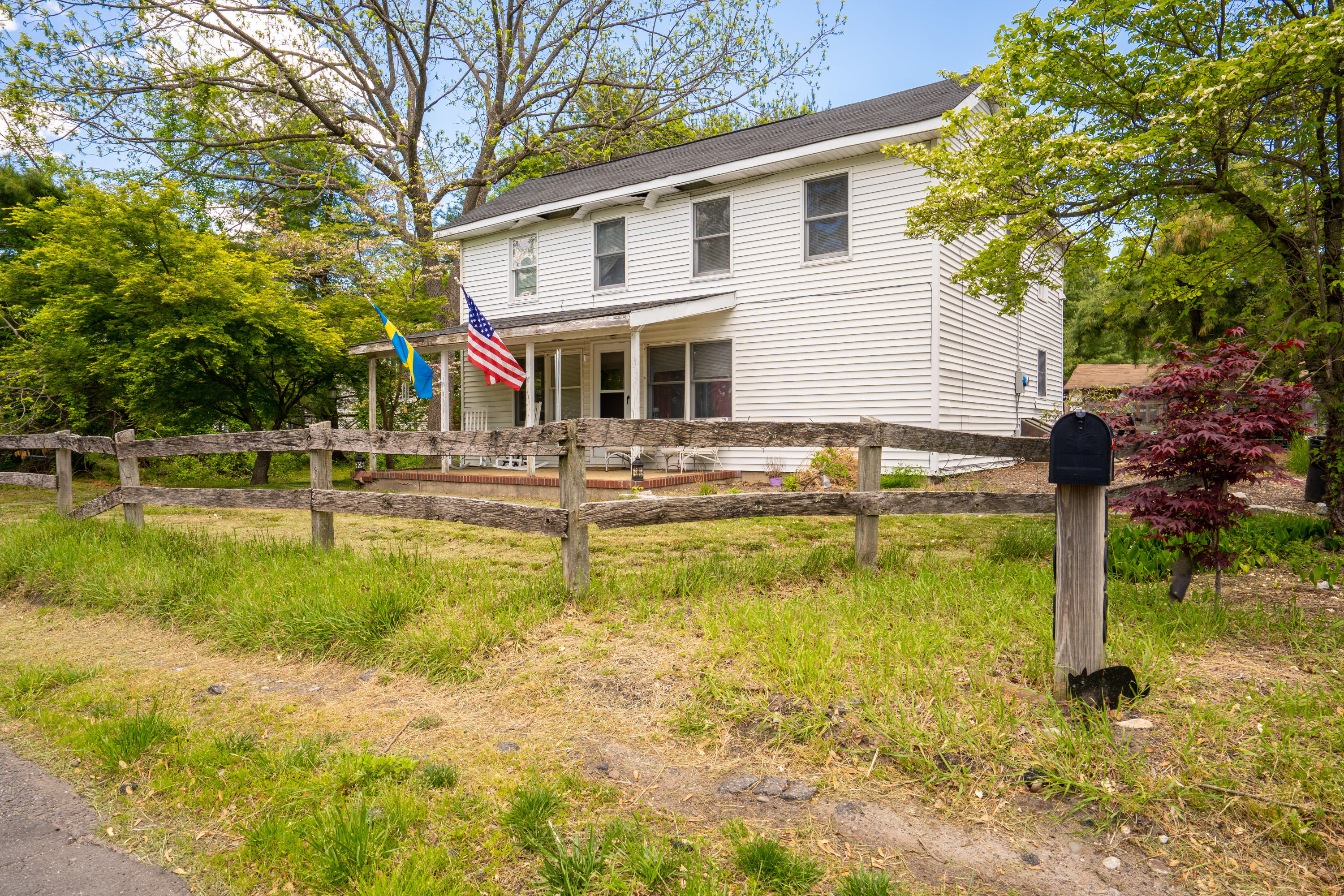 198 Adelphia Road Farmingdale, NJ 07727 - Photo 14 of 28 a front view of a house with swimming pool
