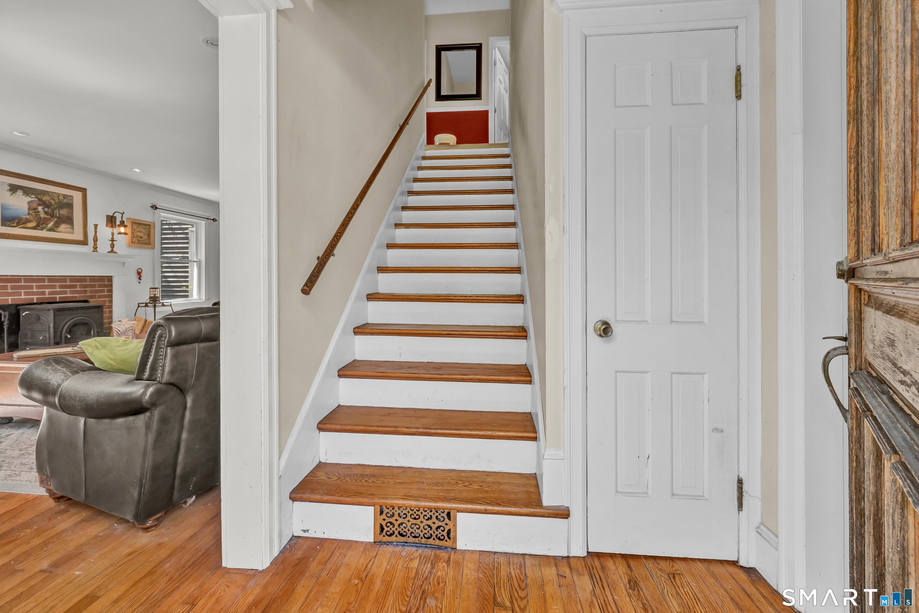30 Whisconier Road Brookfield, CT 06804 - Photo 20 of 39 a view of a livingroom with furniture and staircase