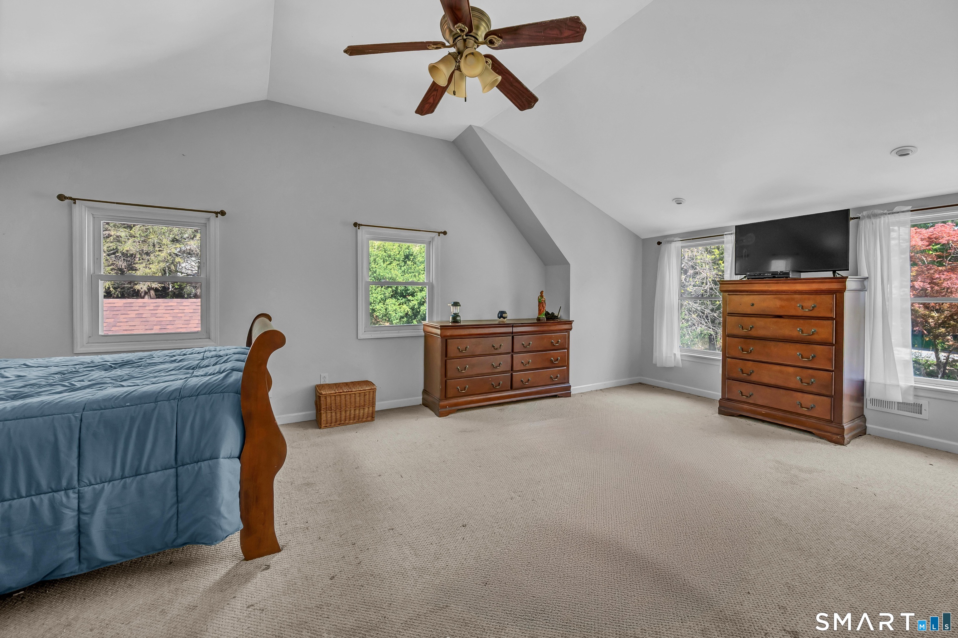 30 Whisconier Road Brookfield, CT 06804 - Photo 23 of 39 a living room with furniture and a ceiling fan