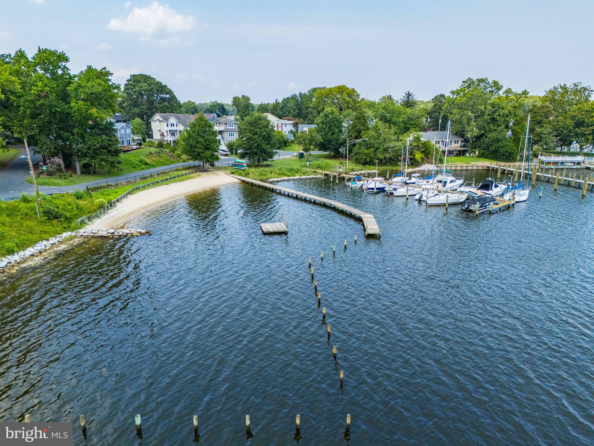 1813 Potomac Road Edgewater, MD 21037 - Photo 70 of 101 Community swim pier and boat dock