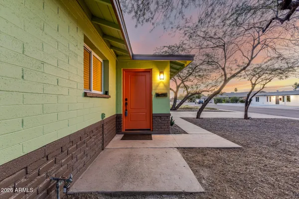 a view of outdoor space with trees
