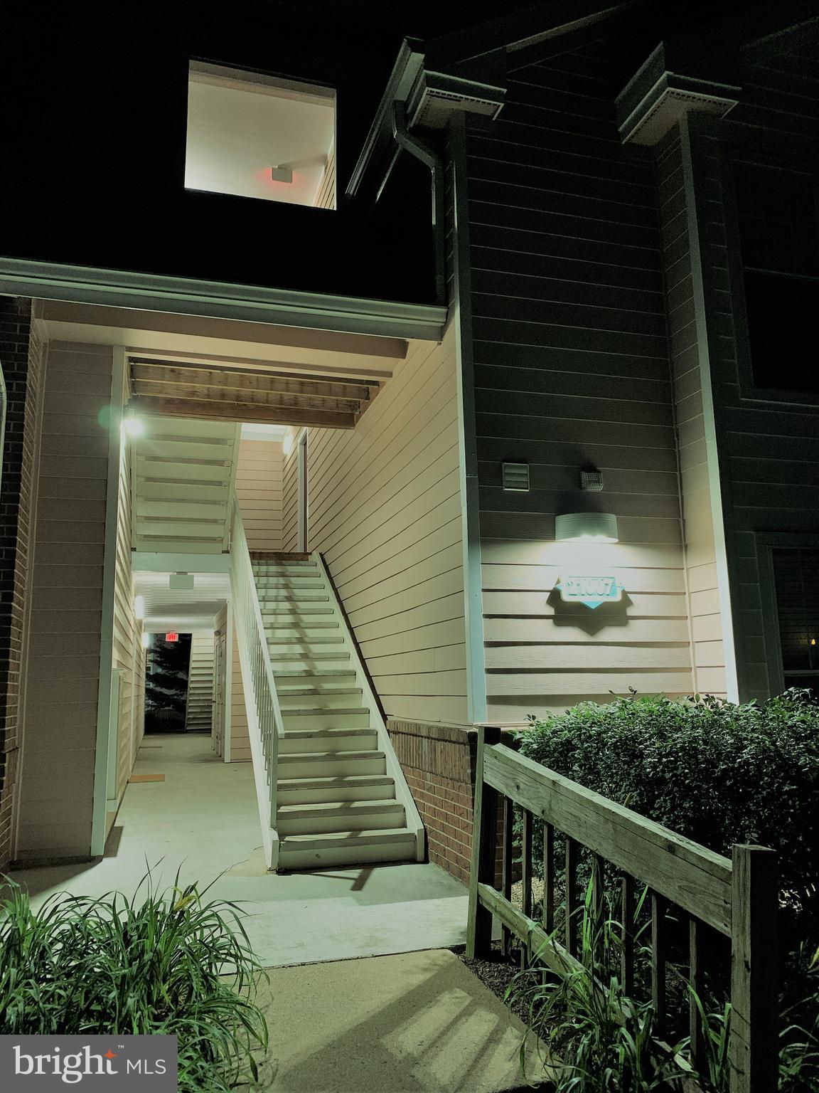 21007 Timber Ridge Terrace, Unit 301 Ashburn, VA 20147 - Photo 4 of 30 Access area is well lit at night
