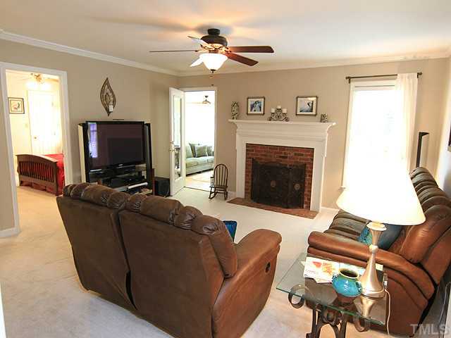 225 Glen Eden Road Durham, NC 27713 - Photo 4 of 18 Another view of the living room .... a great place to relax with friends and family.