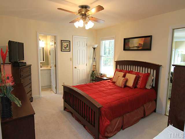 225 Glen Eden Road Durham, NC 27713 - Photo 18 of 18 The split bedroom floor plan allows for privacy and convenience. The WIC with built-ins allows for ample and efficient storage. You can even access the sunroom from the MBR