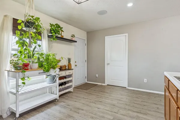 wooden floor in an empty room