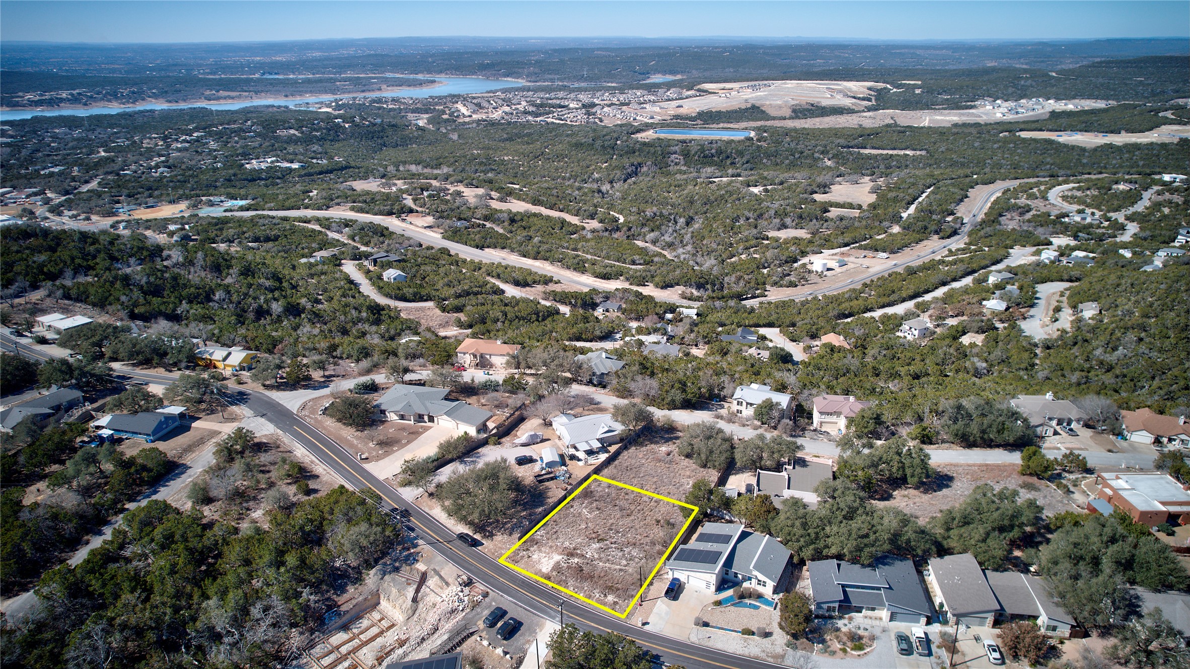 8406 Bar K Ranch Road Leander, TX 78645 - Photo 2 of 4 an aerial view of residential houses with outdoor space