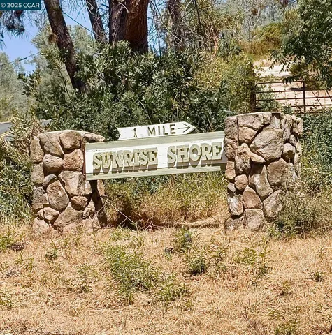 a view of sign board