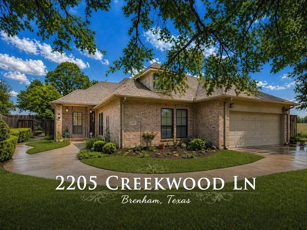 $625,000 | 2205 Creekwood Lane, Brenham, TX 77833