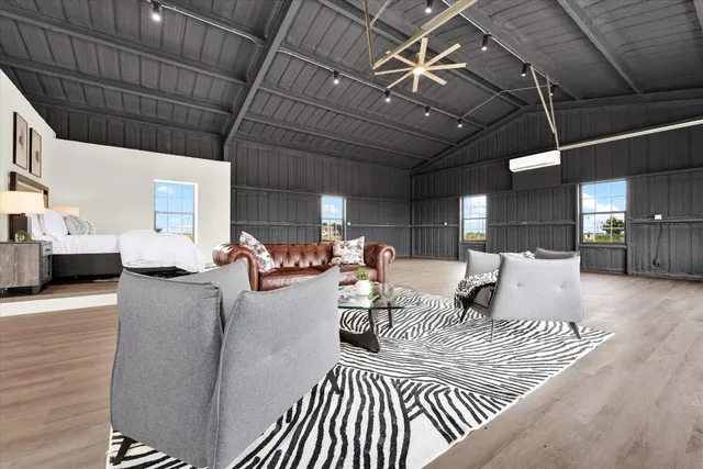 a kitchen with sink cabinets and outdoor living space