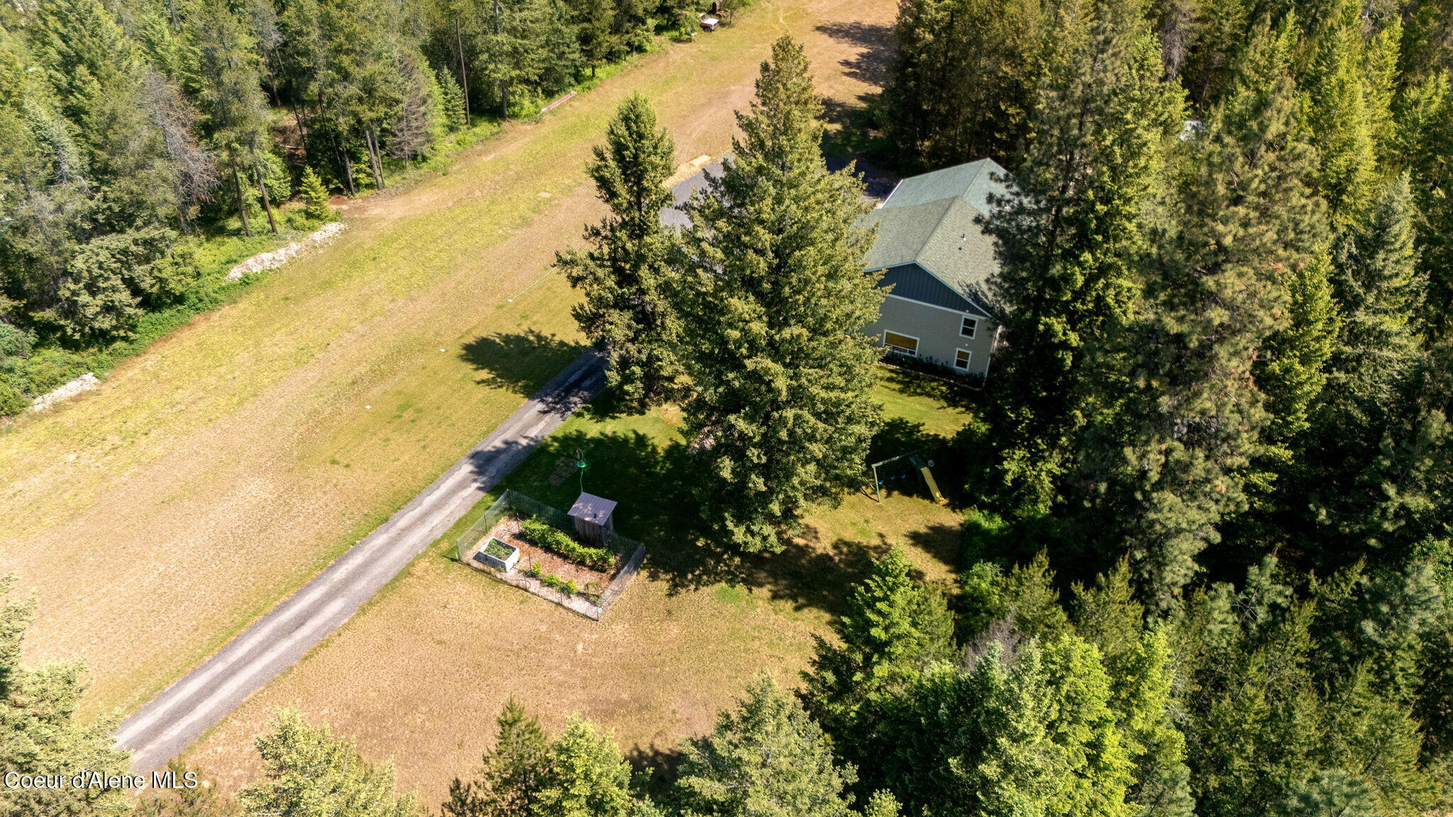 551 Star Road Moyie Springs, ID 83845 - Photo 71 of 85 70-web-or-mls-SkyLight - Star Aerial (JG