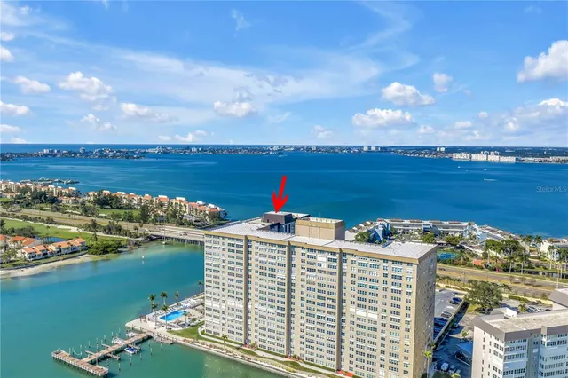 a view of city from a balcony