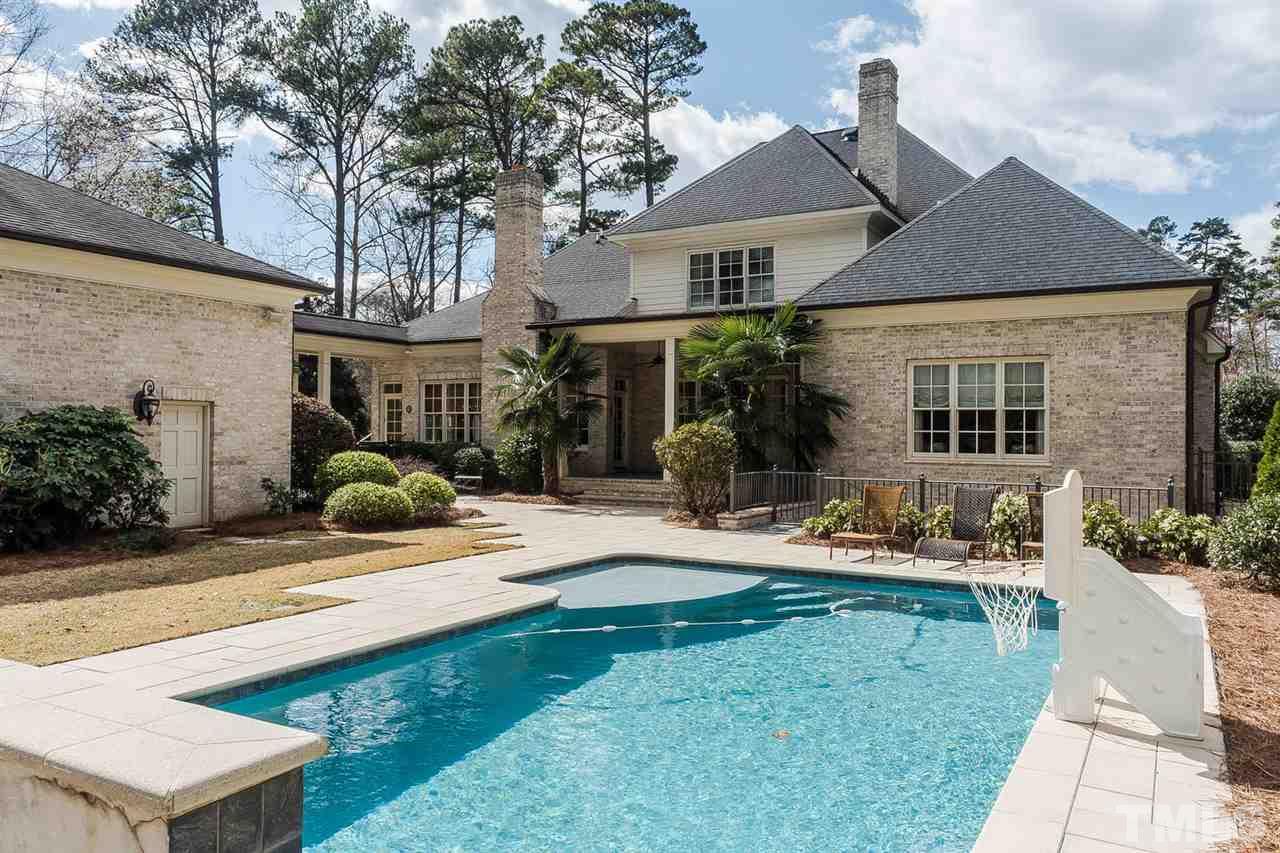508 Marlowe Road Raleigh, NC 27609 - Photo 3 of 25 a view of a house with backyard sitting area and garden