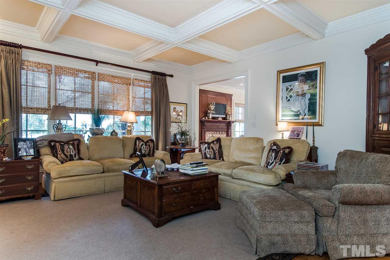 508 Marlowe Road Raleigh, NC 27609 - Photo 10 of 25 a living room with furniture and a large window