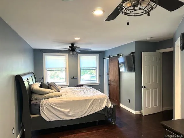 a front view of house with yard and seating area