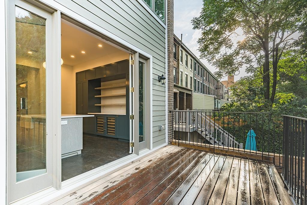 206 8th Street Hoboken, NJ 07030 - Photo 11 of 35 a balcony view with a outdoor space