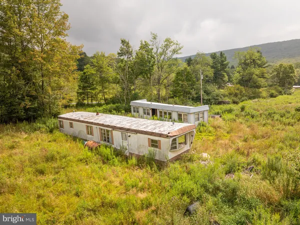 a view of a lake with a mountain