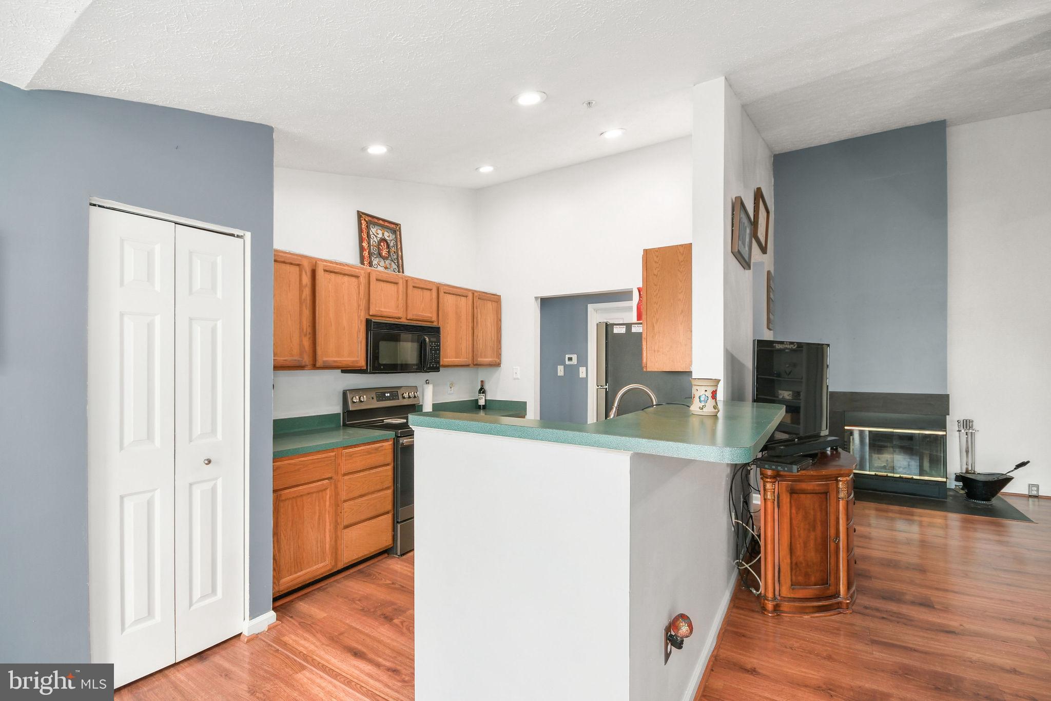 6391 Rutherford Court, Unit L Frederick, MD 21703 - Photo 13 of 34 Open kitchen with bar area