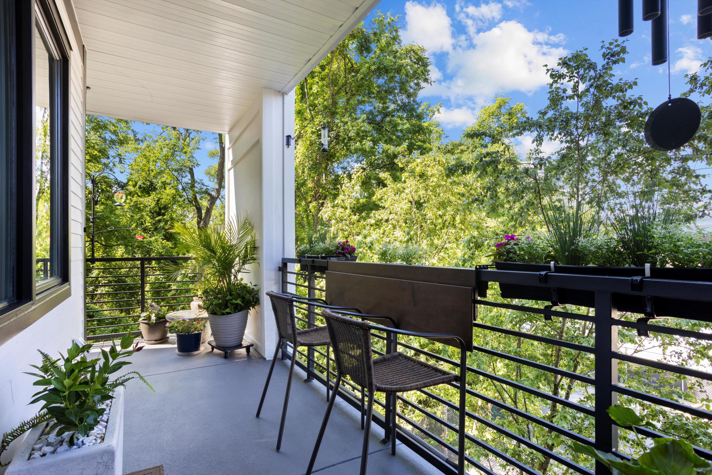 200 Manufacturers Road, Unit 216 Chattanooga, TN 37405 - Photo 28 of 62 Serene wrap-around balcony