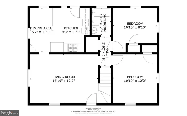 a picture of a bench in a picture