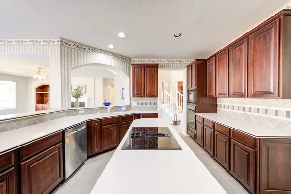 a view of a living room