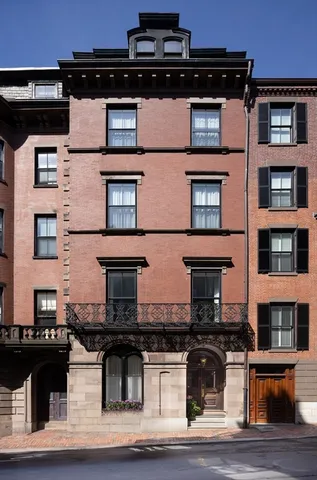 a building with multiple windows