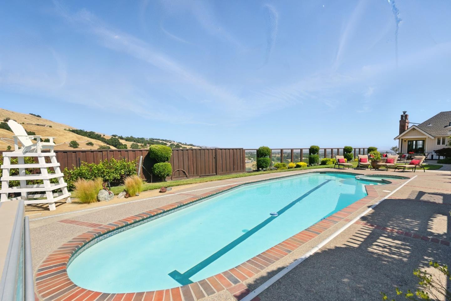 2525 Bridle Path Drive Gilroy, CA 95020 - Photo 61 of 85 a view of swimming pool from a balcony