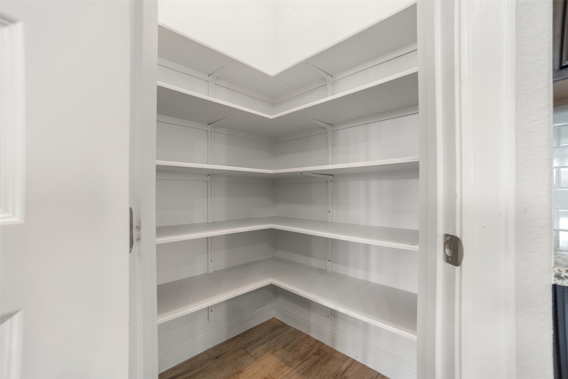 2229 Base Burner Path Leander, TX 78641 - Photo 22 of 40 a view of walk in closet with empty racks