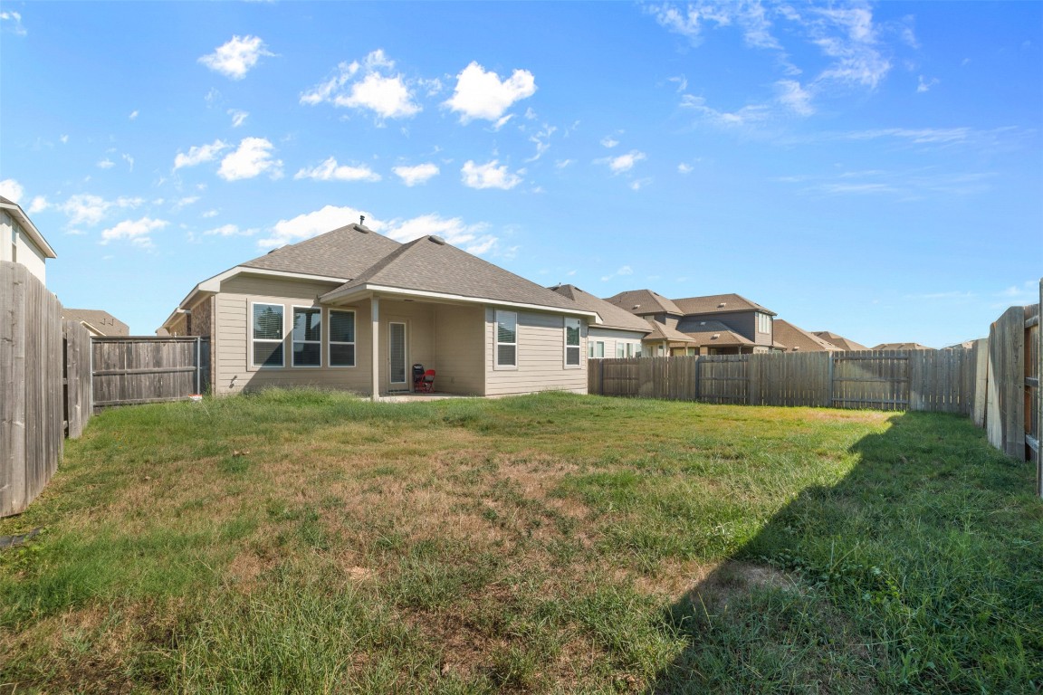 2229 Base Burner Path Leander, TX 78641 - Photo 33 of 40 a view of an house with backyard and garden