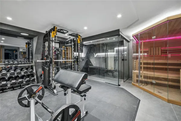 a view of a lake with a city