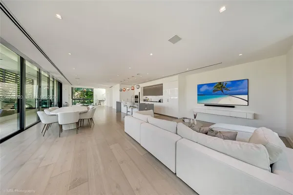 a very nice looking room with a large window