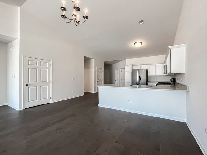488 Ridge Road Bolingbrook, IL 60440 - Photo 3 of 16 a view of kitchen with refrigerator and window