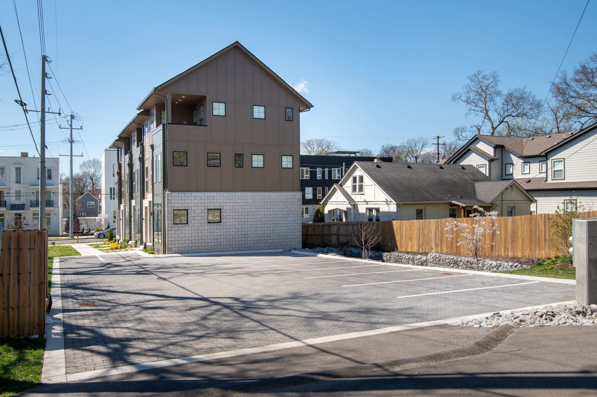 1233 Lischey Avenue, Unit D Nashville, TN 37207 - Photo 30 of 31 a front view of a house with a yard