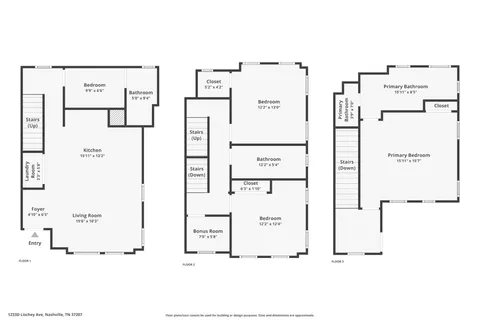 $799,000 | 1233 Lischey Avenue, Unit D, Nashville, TN 37207