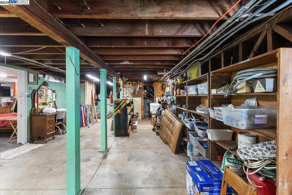629 Santa Clara Avenue Alameda, CA 94501 - Photo 31 of 47 a view of a storage room
