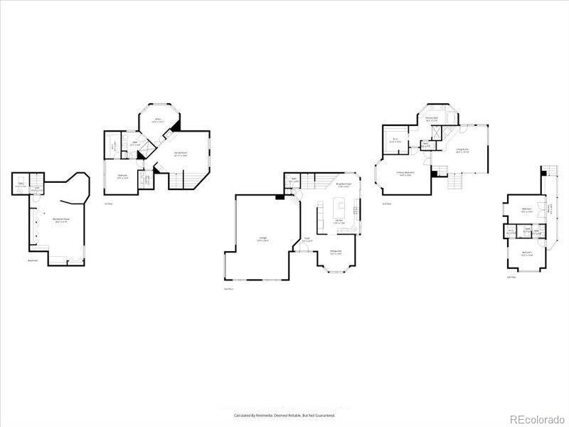 9306 Sulton Court Highlands Ranch, CO 80126 - Photo 48 of 48 a picture of a floor plan