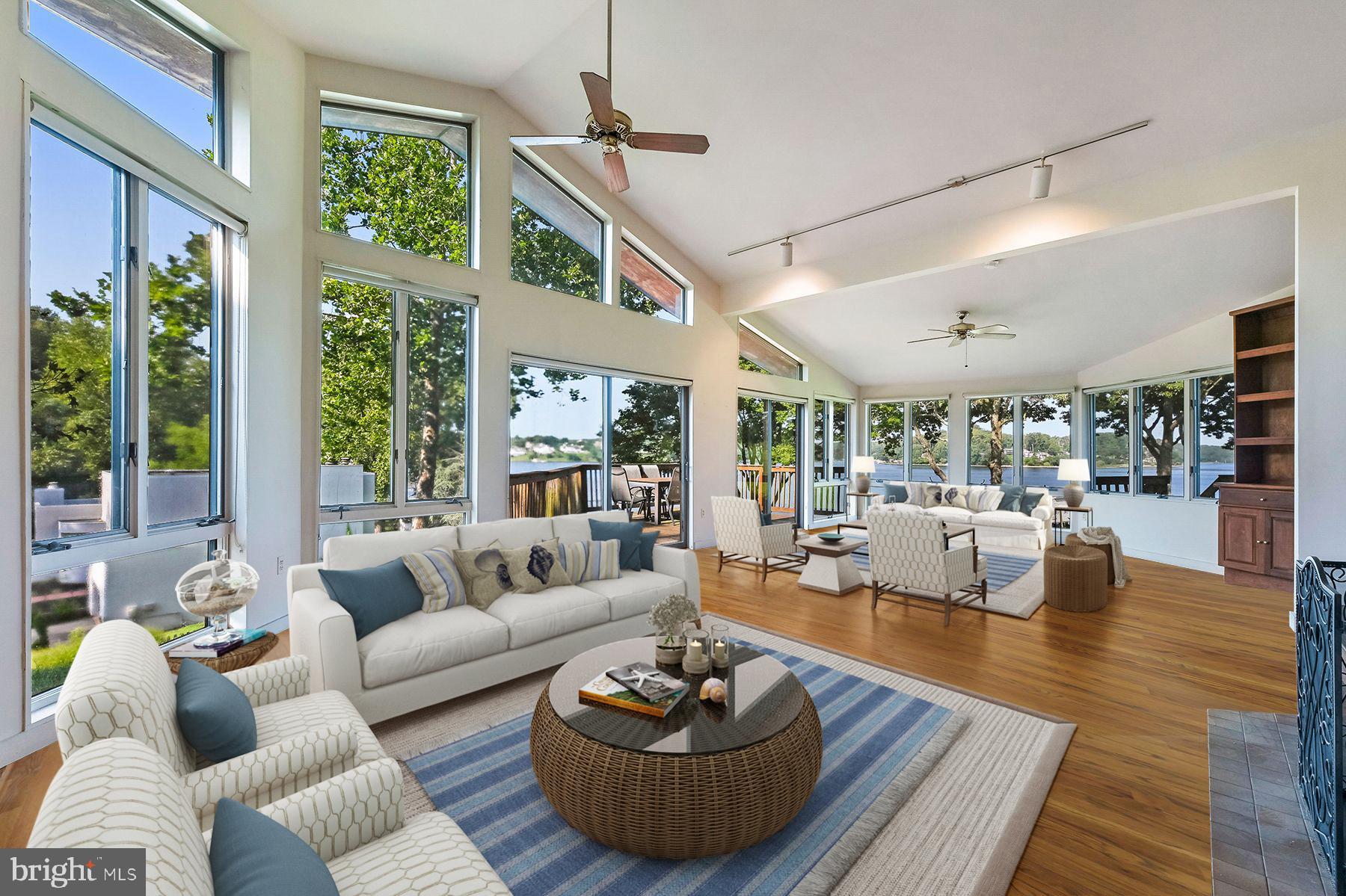 296 West Joyce Lane Arnold, MD 21012 - Photo 8 of 32 Tall ceilings and windows