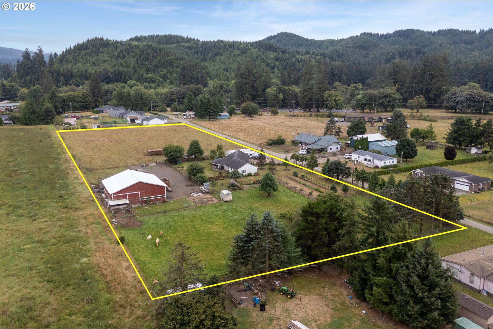7555 Rocky Road Tillamook, OR 97141 - Photo 41 of 42 Drone View/UAV