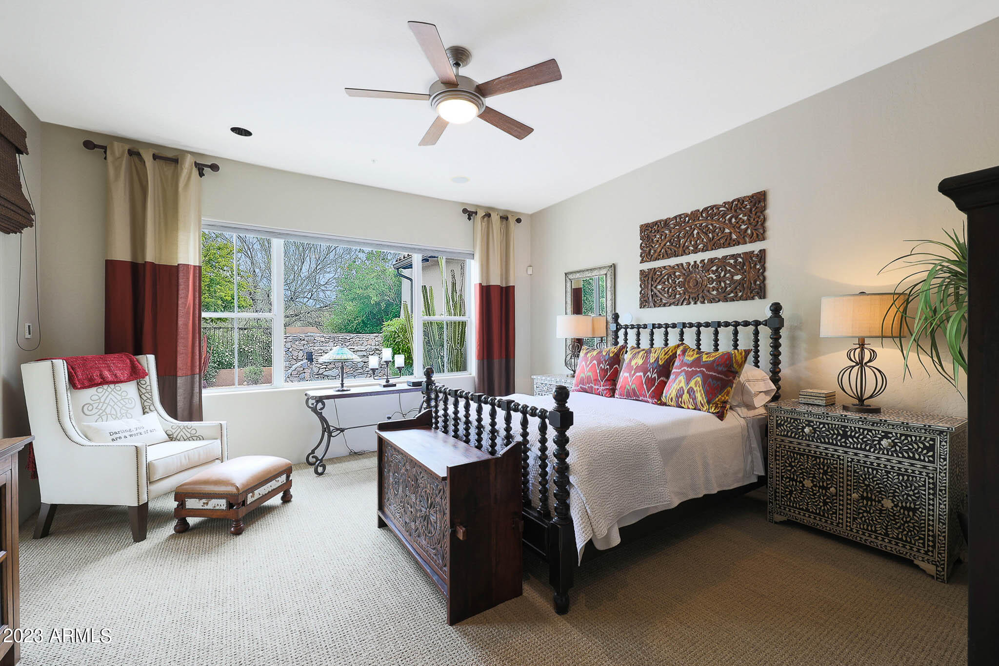 8953 East Mountain Spring Road Scottsdale, AZ 85255 - Photo 18 of 32 Large Main Bedroom